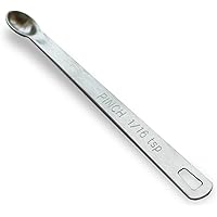 1/16 Teaspoon(1/16 Tsp | 0.33 mL | 0.33 cc | Pinch) Single Measuring Spoon, Small Measuring Spoon Only, Individual Tiny Measu