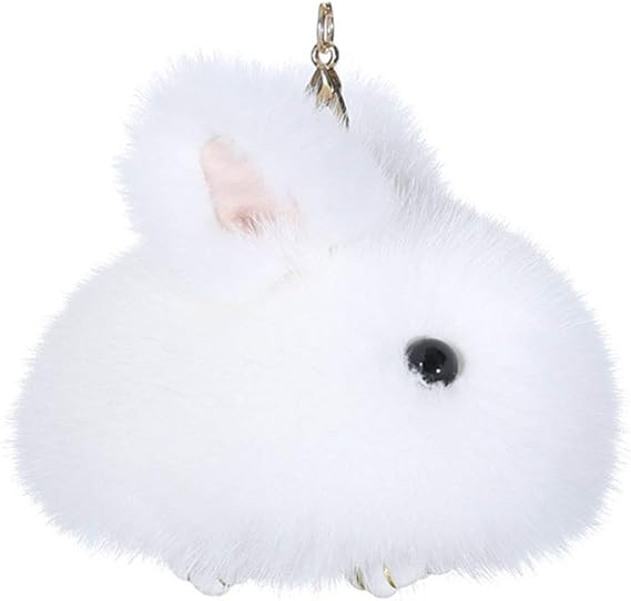 Amazon Co Jp ウサギのキーホルダー うさぎ ぬいぐるみ キーホルダー 可愛い バッグチャーム 誕生日や記念日に贈る 服 ファッション小物