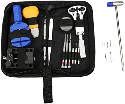 KMKT17003 55pcs Watch Repair Kit Professional Spring Bar Tool with Carrying Case KMDECYY TM