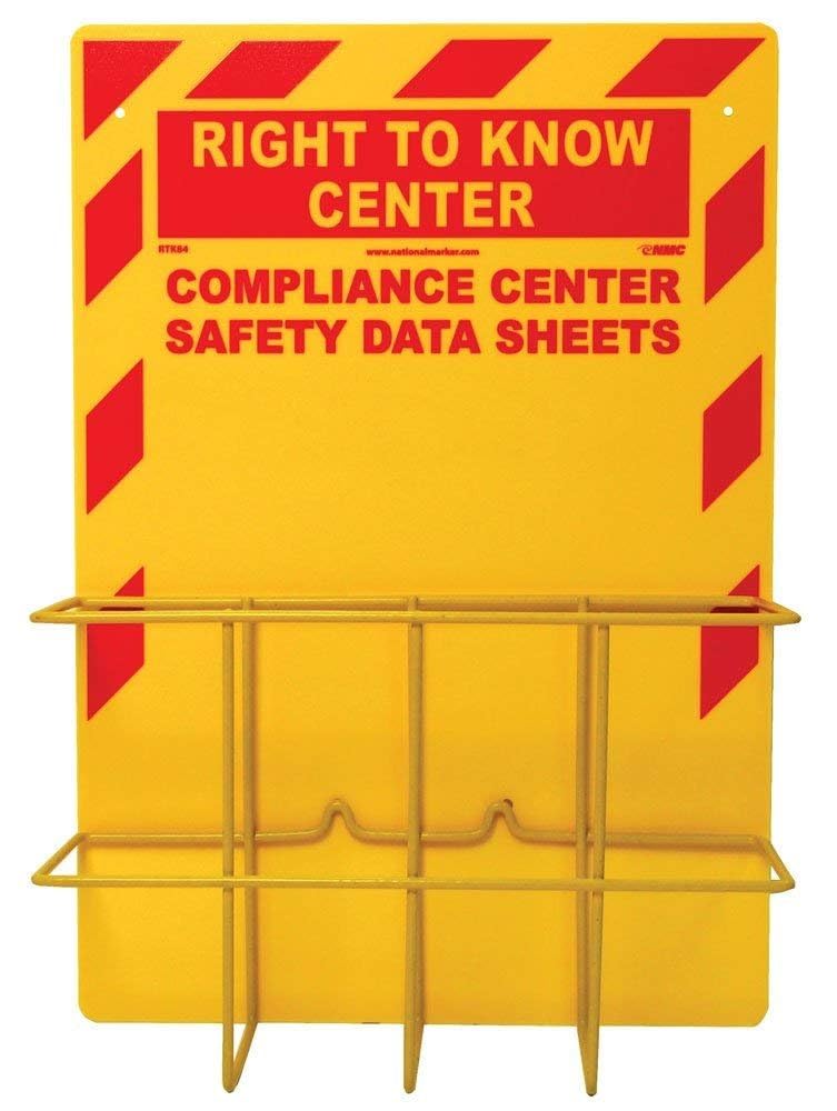 NMC RTK8 Right-to-Know Center - 16 in. x 20 in. SDS