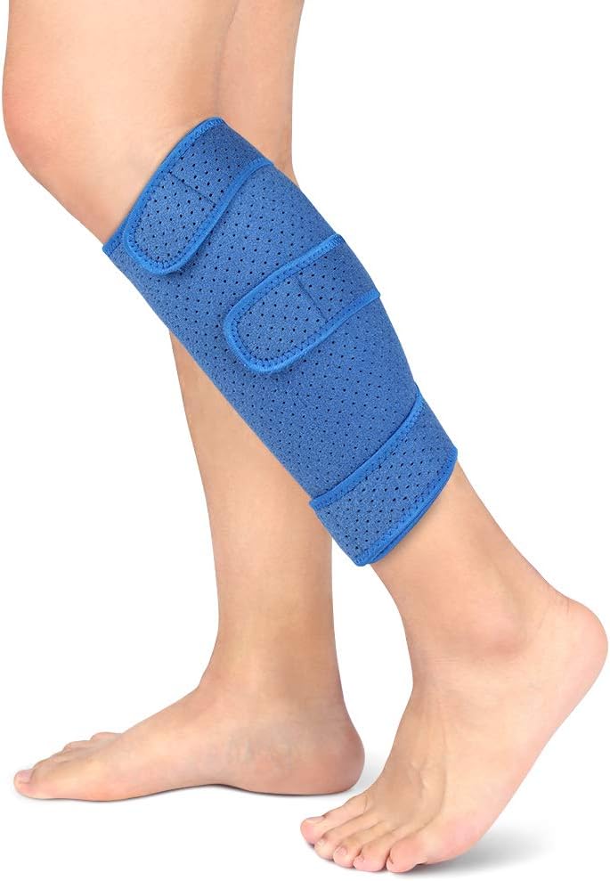 Calf Brace, Shin Splint Support Lower Leg Compression Wrap with