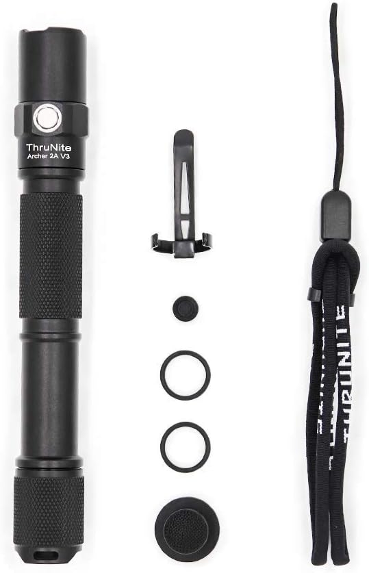 ThruNite Archer 2A V3 Cool White 500 Lumens AA LED Flashlight - - 