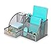 Wire Mesh Office Desk Organizer for Women and Men - Silver