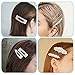 SIQUK 24 Pcs Hair Clips Pearl Barrettes Clips Artificial Pearl Hair Barrettes Gold Hairpins for Women and Girls Bridal Hair Decoration