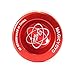 MAGICYOYO N8 Dare to Do Professional Yo-Yos Balls with 5 Strings + Gloves + Bag -- Red
