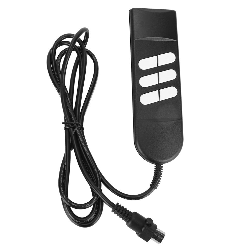 Atyhao Sofa Controller, 6 Button 5‑pin Sofa Electric Controller Lift Chair Hand Control Switch for Home Appliance Adjustable Bed