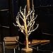 LED White Birch Tree Light 8 Lighting Modes 5ft Christmas Decorative Lighted Branches Tree Decor with Remote Control for Home Party Bedroom Wedding Indoor Outdoor Decorations