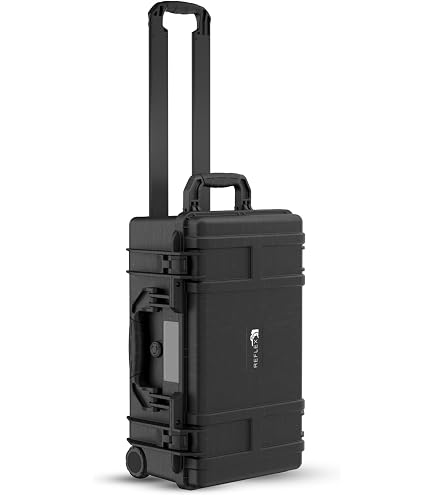 Pelican Vault V525 – Custodia Rigida Con Divisori Imbottiti Per Fotocamera, Drone E Attrezzatura, Con Ruote E Maniglia – Nero