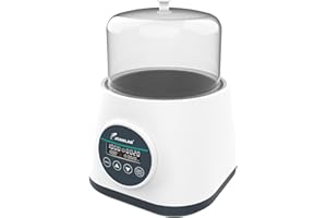 JOANLAB Digital Thermostatic Lab Water Bath Heater 2L w/Anti-Drying Function 100℃ Precision Heating,with Timer