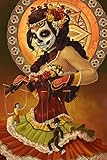 Day of the Dead - Marionettes (9x12 Art Print, Wall Decor Travel Poster)