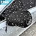 Tvird Side Mirror Cover, Snow and Ice Mirror Cover for Car 2 Packs, Frost- Resistant Waterproof Anti Bird Side View Mirror Cover,Universal Size Fit for Cars SUV Trucks.