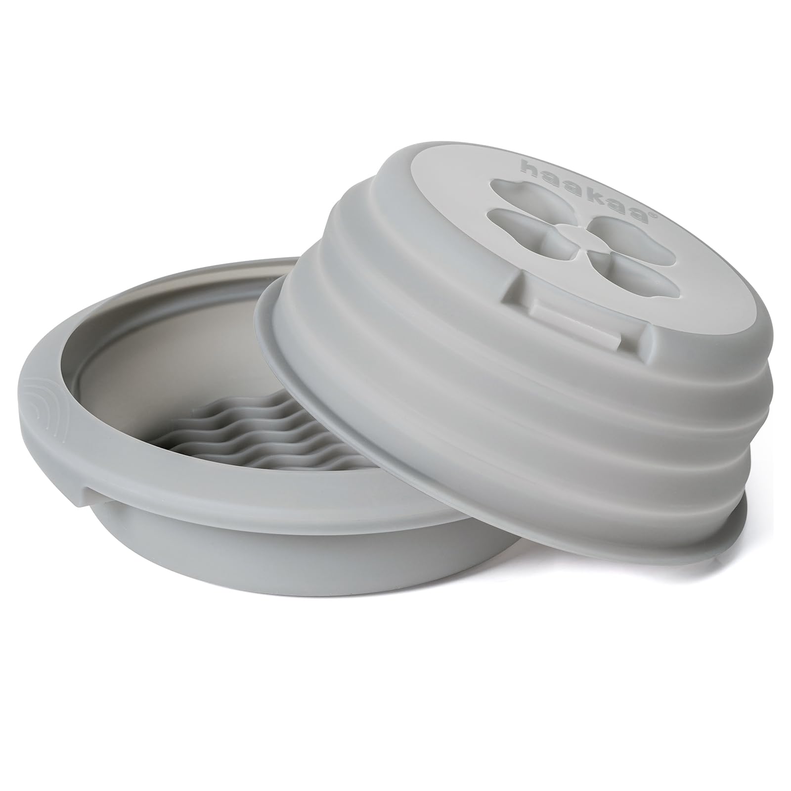 Photo 1 of Haakaa Multipurpose Silicone Microwave Bottle Sterilizer & Steamer – Reusable Collapsible Silicone Microwave Sterilizer for Baby Bottles, Breast Pump Parts & Pacifiers and Accessories