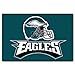 FANMATS 5822 Philadelphia Eagles Starter Mat Accent Rug - 19in. x 30in. | Sports Fan Home Decor Rug and Tailgating Mat - Eagles Helmet Logo
