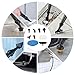 TACKLIFE Steam Mop, 2 in 1 Floor Cleaner and Hand-held Steam Cleaner, Suit for Hardwood, Tile, Grout, Laminate, Multifunctional Floor Mop