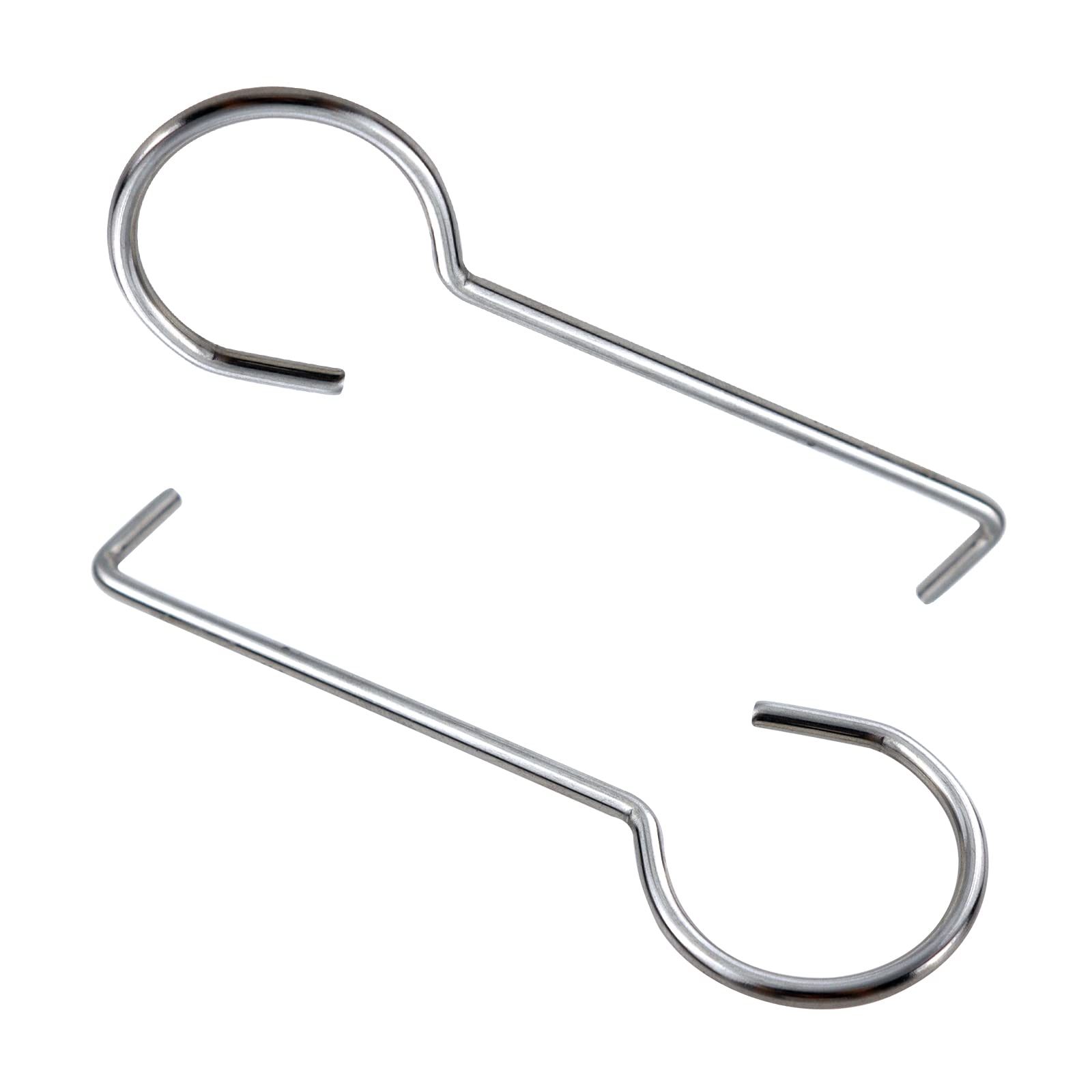 Bernkot 2 Pack Stainless Steel Drain Wrench Lifting Hook for Shower Drain