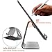 ZVEproof Desktop Cell Phone Stand, Aluminum Phone Dock Cradle Tablet Stand Holder, for Switch, iWatch, iPad, E-Reader, Mobile Phone, Android Smartphone, iPhone 12 Pro Max/11/X Accessories Desk - Grey
