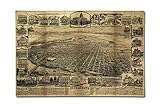 Sacramento, California #2 - (1890) - Panoramic Map (12x18 Premium Acrylic Puzzle, 130 Pieces)