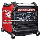 GCD Predator 3500 watt Generator Cover Custom Fit (Black) in Stock