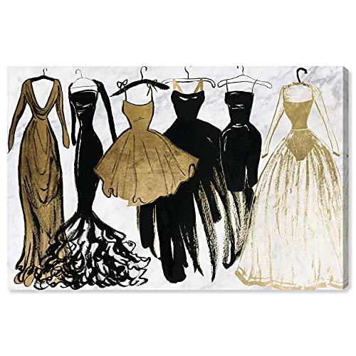 The Oliver Gal Artist Co. Fashion and Glam Wall Art Canvas Prints Dress Dream C…