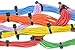 Fixson Multi-Purpose Self-Locking Cable Ties Nylon Zip Wire Tie-Wraps (100 Piece) 8-Inch Cable-Tie Color Natural (45-LB Strength)