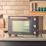 Cooks Professional Mini Oven 28L Electric Cooker 1500W Black & Copper view 5