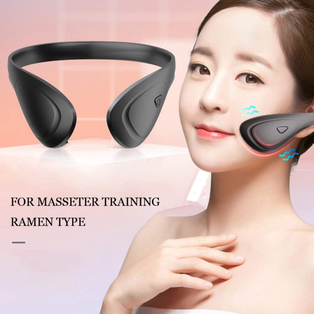 EMS Intelligent V-Shaped Face-Lifting Facial Beauty Instrument USB Rechargeable for Physical Facial Firming Anti-Aging Anti-Wrinkle Improve Loose Skin: Home & Kitchen