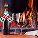 Tatuo 6 Sets Christmas Bottle Covers Ugly Sweater Wine Cover Bottle Decor for Christmas Party Table Decorations (Color Set 1)