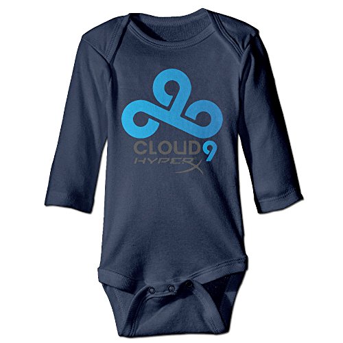 Cloud9 Csgo HyperX Kids Baby Long-sleeve Jumpsuit Navy