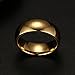 8mm Domed Tungsten Carbide Wedding Band Rings For Men Polished Beveled Edge Comfort Fit Size 5-13