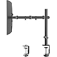 Pholiten Single Monitor Arm,Single Monitor Desk Mount,Adjustable Monitor Mount for 32inch Screen,Holds Up to 22lbs,100x100 Ve