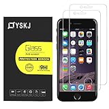 iphone 8 7 6s 6 Screen Protector Tempered Glass Film Case Friendly Anti-Scratch Anti-Fingerprint Bubble Free Compatible 3D Touch for Apple iPhone 8 iphone 7 iphone 6s iphone 6 4.7-Inch (2 Pack)