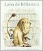 León de biblioteca (Bosque de libros)