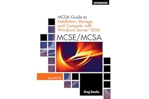 MCSA Guide to Installation, Storage, and Compute with Microsoft Windows Server 2016, Exam 70-740 (Networking)