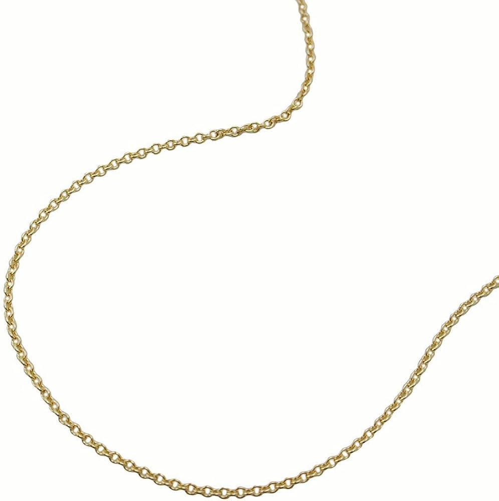 Kette 511015 Dunne Ankerkette 0 7mm 9kt Gold 42cm Decus Nobilis Amazon De Schmuck