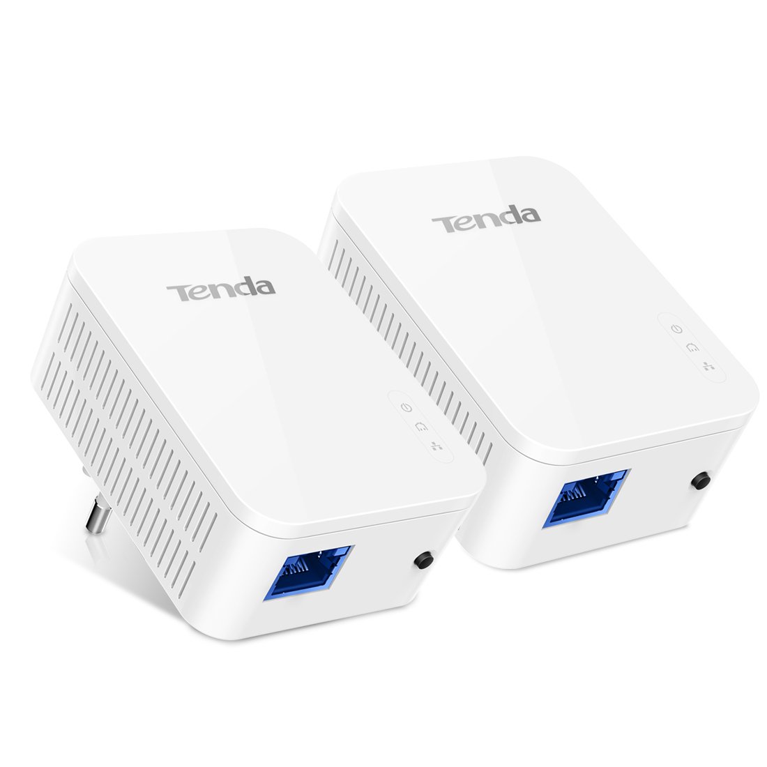 Tenda PH3 Adaptador de Red Gigabit Powerline (1000Mbps, Puerto Gigabit, Ahorro de energía, Plug & Play, Compatible con Otros adaptadores...