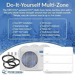 48k BTU 20.5 SEER Multi-Zone MrCool DIY 3 Zone