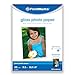 Printworks Gloss Photo Paper, for Use with Inkjet Printers, Heavyweight 8.5 mil, 8.5 x 11, 30 Sheets (00470), White