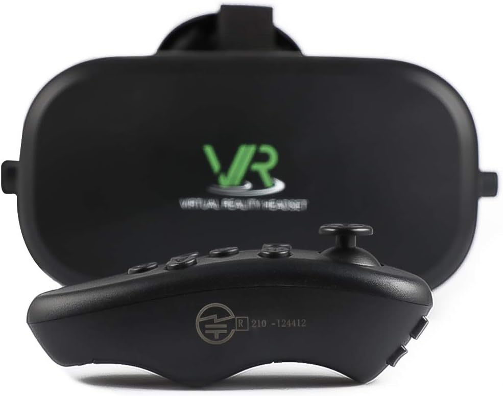 Amazon Samonic 3d Vrゴーグル イヤホン Bluetoothコントローラ 日本語説明書付属 ブラック Samonic Vrゴーグル