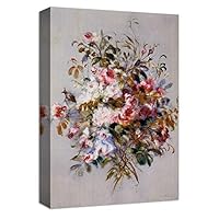 Canvas Wall Art Young Woman by Pierre Auguste Renoir Canvas Prints Home Artwork Decoration for Living Room,Bedroom - 12x18 inches