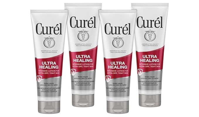 curel ultra healing on face