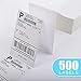 Phomemo 4x6 Thermal Direct Shipping Label, 4''x 6'' Fan-Fold Labels, Compatible with Rollo, MUNBYN, Zebra, Fargo Label Printer, 1 Pack of 500 Labels
