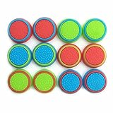 Pack of 12pcs J&H Thumb Grip Thumbstick Noctilucent