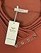 Miusey Pregnancy Shirts, Womens Long Sleeve Cowl Neck Vintage Casual Blouse Tunic Top Shirts Plus Size Maternity Tops Rust Large