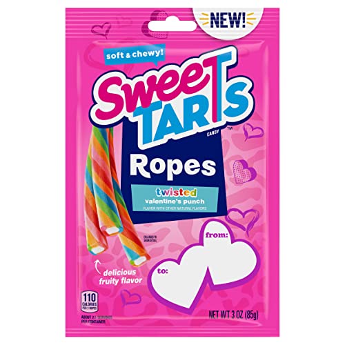 SweeTARTS Ropes Valentine’s Day Candy, Twisted Rainbow Valentine's