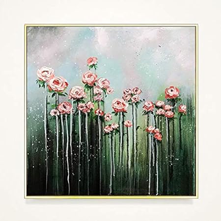 Qyydyh Hand Painted Oil Painting Modern Minimalist Three Dimensional Flower Rose Flower Modern Single Large Living Room Porch Decorative Painting Frame Size 60 60cm Simple Gold L Frame Single Frame Amazon Co Uk Sports Outdoors Qyydyh Hand Painted Oil Painting Modern Minimalist Three Dimensional Flower Rose Flower Modern Single Large Living Room Porch Decorative Painting Frame Size 60 60cm Simple Gold L Frame Single Frame Amazon Co Uk Sports Outdoors