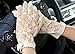 Urban CoCo Vintage Spring and Summer Women's Lace Cotton Short Gloves (Model 2-Beige)