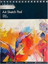 EasyNote A4 Sketch Pad 170gsm Cartridge Paper Brand EasyNote view 3