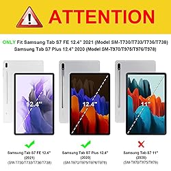Fintie Case for Samsung Galaxy Tab S7 FE 12.4 inch
