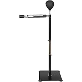 INNOLIFE Boxing Spinning Bar Heavy Duty Punching Speed Reflex Skills Training Free Standing Adjustable Height from 54"-71"