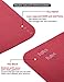 YAWHO Yoga Mat Fitness Mat Specifications 72” x 26” Thickness 1/4-Inch Eco Friendly Material SGS Certified Ingredients TPE Extra Large Non-Slip Exercise Mat with Carry Strap and Carry Bag (Red)thumb 3